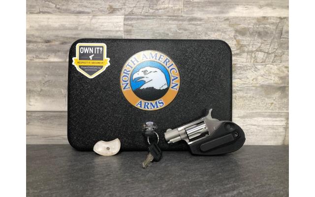Pre-owned in locking case NAA Mini Revolver .22LR