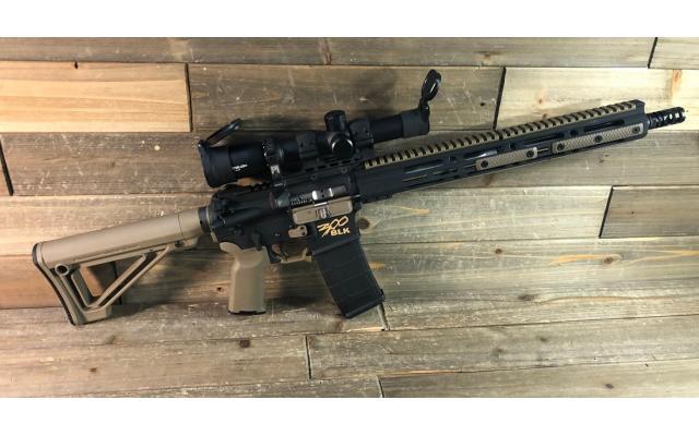 Pre-owned Anderson AM-15 .300 AAC Blackout W/ Matrix Arms Upper