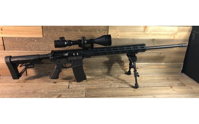 Anderson AM-15 6.5 Grendel W/ NcStar 3-12x56 scope - Used