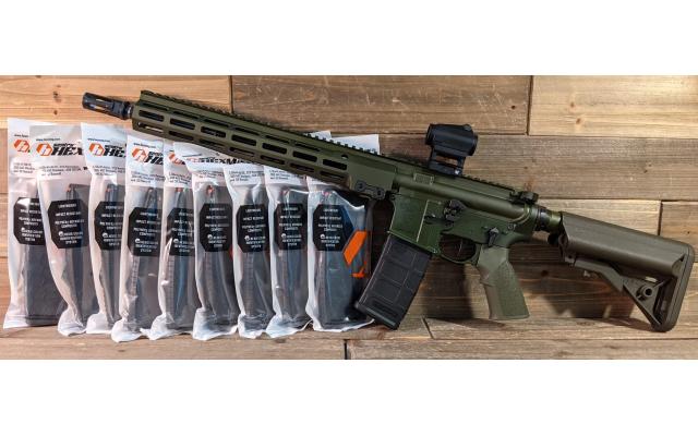 New Geissele Super Duty 14.5" Rifle 5.56N W/ Vortex Crossfire & Ten Magazines