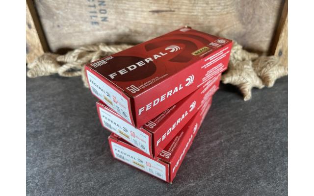 150rds Federal 115gr 9mm Ammunition