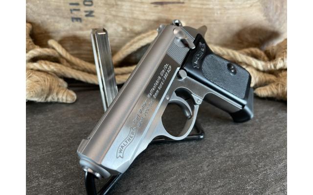 Walther PPK 3.3" .380ACP, Stainless - NEW