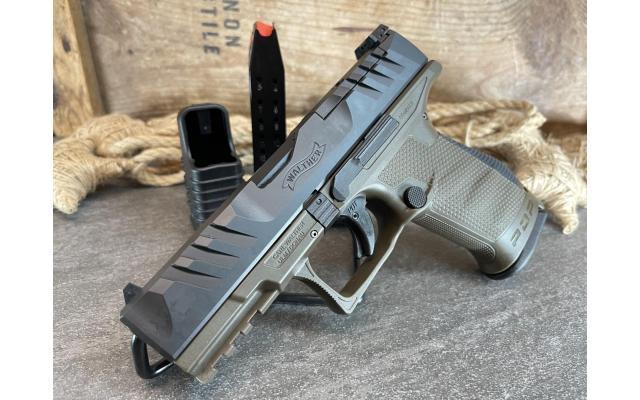 Walther PDP 4" 9mm, OD Green - NEW!