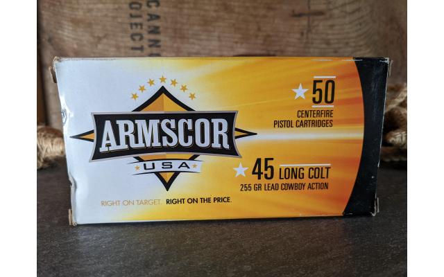 50 Rounds of Armscor .45LC Target Ammunition