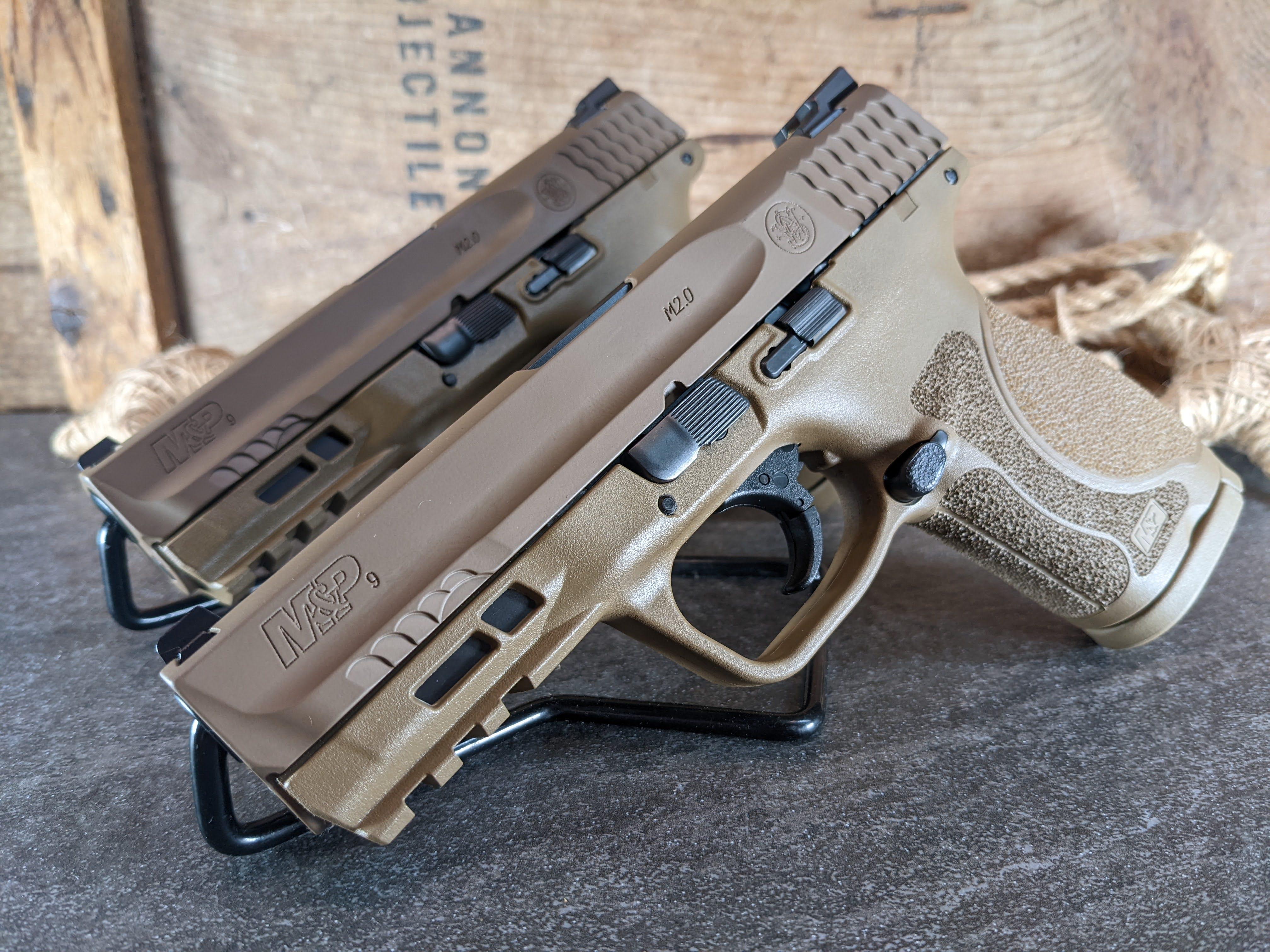 Pair of New Smith & Wesson M&P9 M2.0 Compact 9mm's with Seq. Serial ...