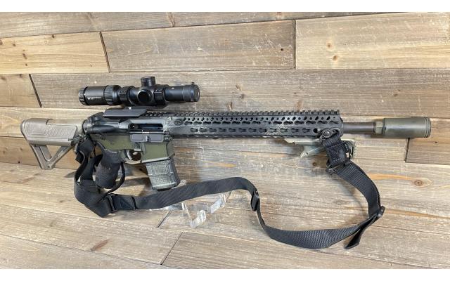 Anderson AM-15 16" 5.56NATO w/ Vortex Strike Eagle 1-8x24 Scope, no box - Pre-Owned