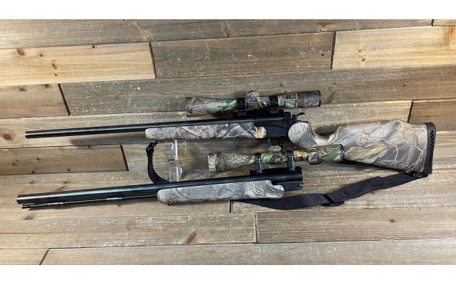 Thompson Center Encore 24” 30-06SPRG / 209x50MAG w/ Two 3-9x40 Scopes, no box - Pre-Owned