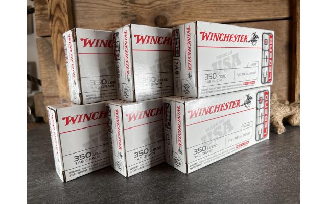 120 Rounds Winchester .350Legend 145gr