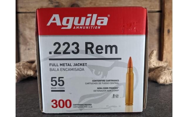 300 Rounds of Aguila 55Gr .223Remington Ammo