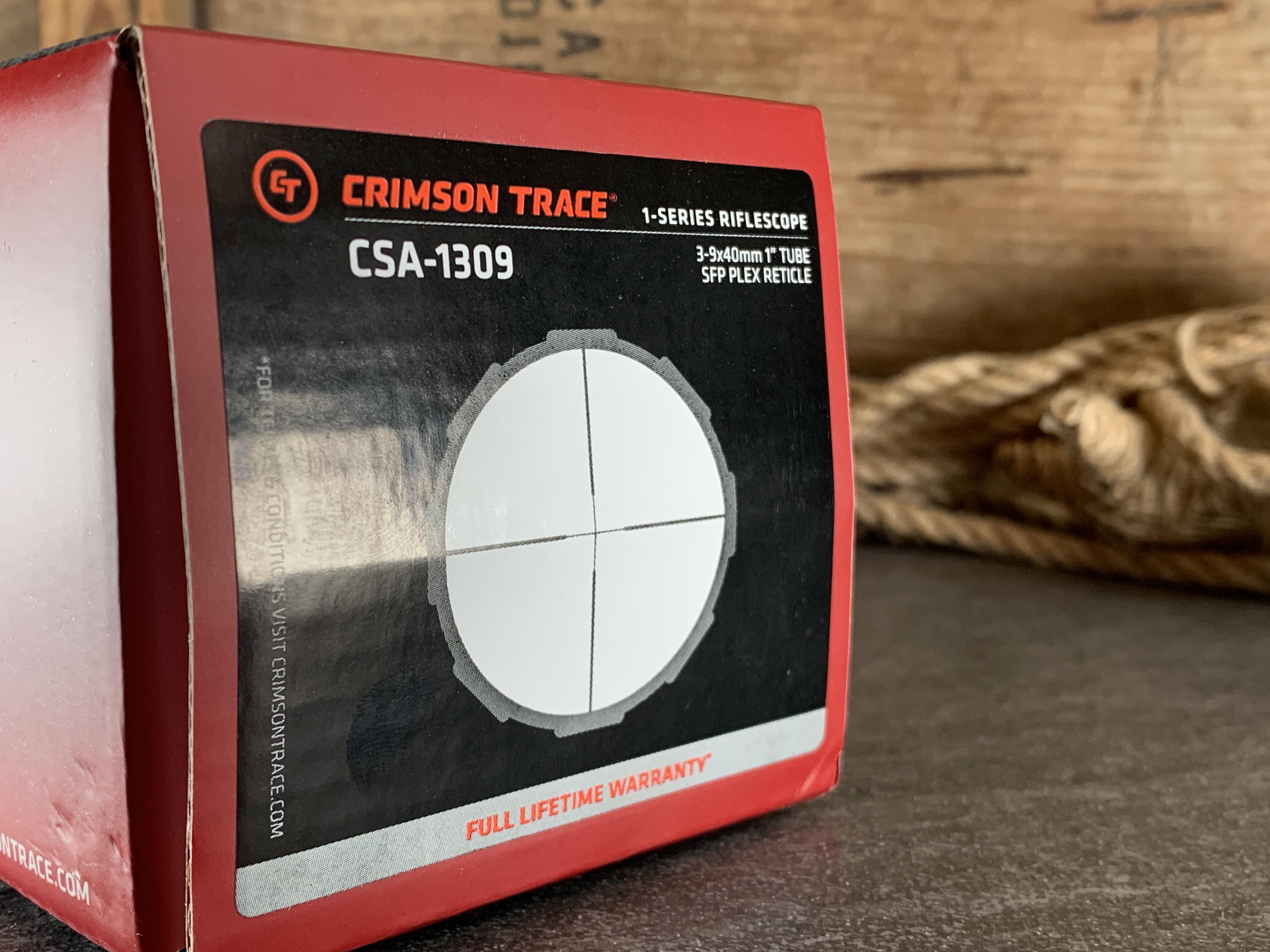 New Crimson Trace 1 Series 3-9x40 Duplex MOA - harveysauctions.com