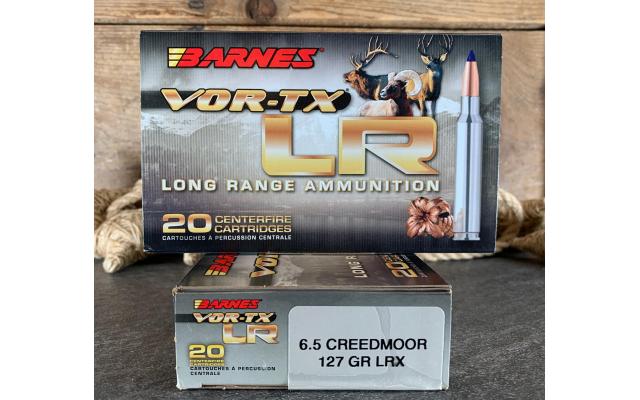 40 Rounds of Barnes Vor-Tx 6.5Creedmoor