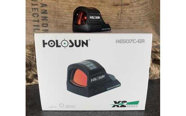 New Holosun 507C-GR-X2 Green Dot