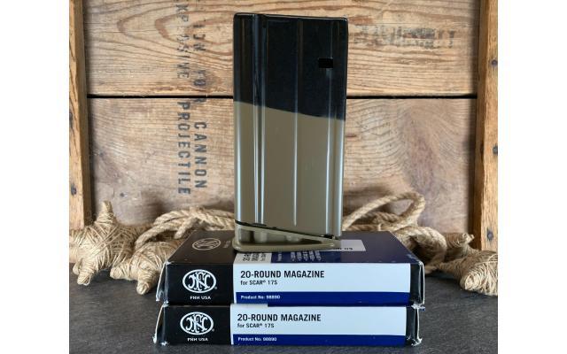 2 FNH Scar 17S 20 Round .308Win Magazines