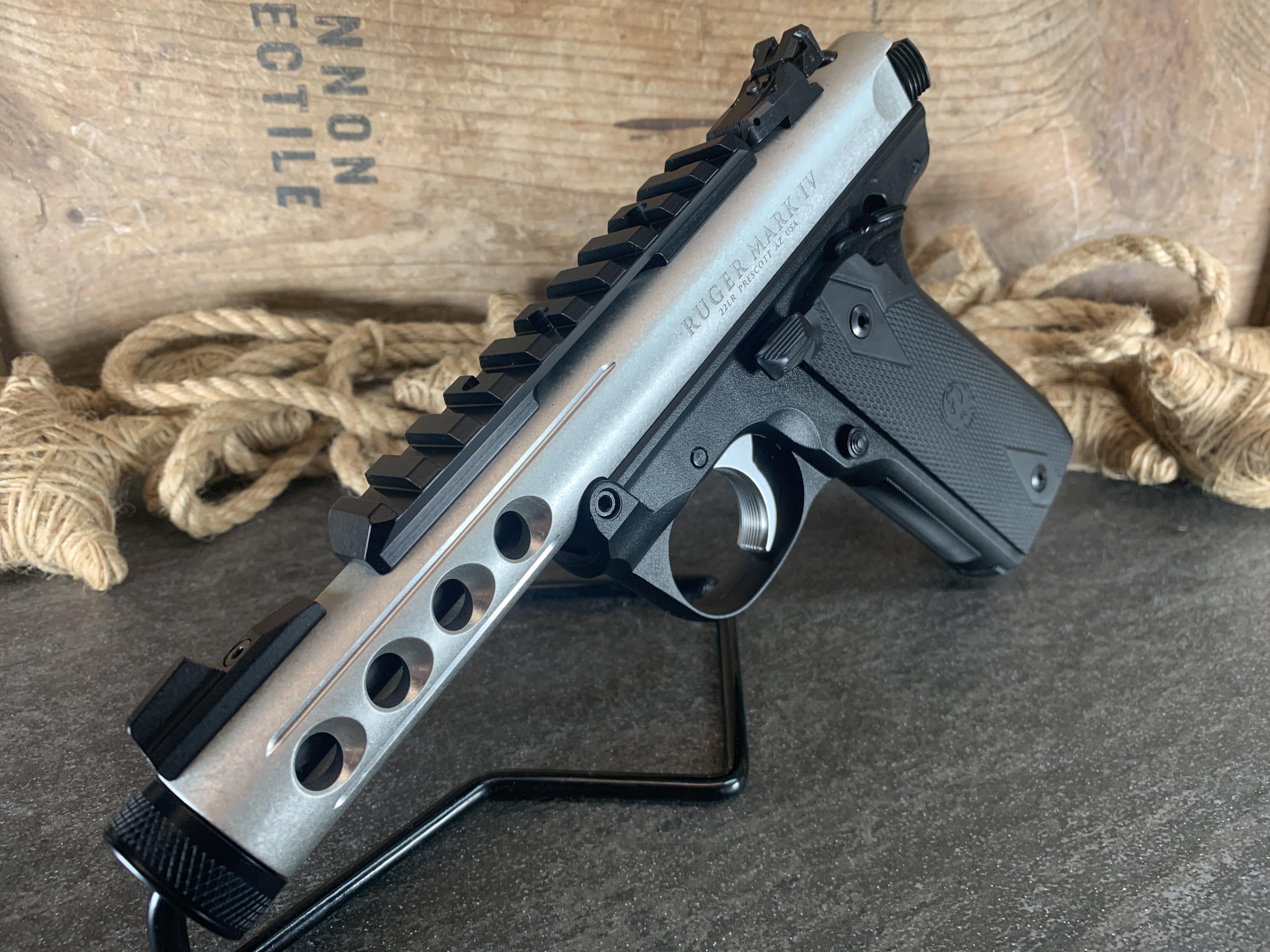New ruger mark iv lite 22lr gray harveysauctions