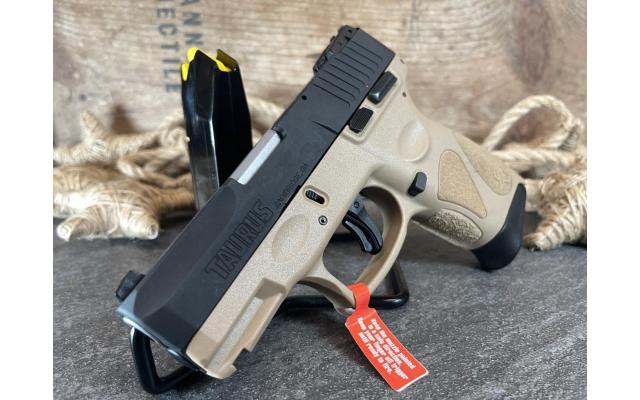 Taurus G2C 3.3" 9mm, FDE - NEW