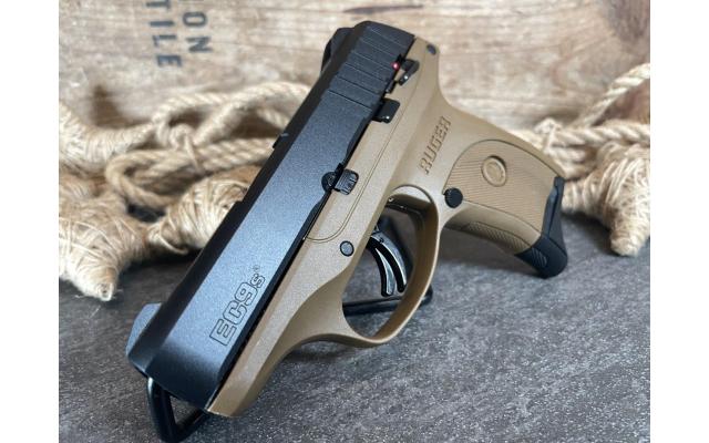 Ruger EC9S 3.12" 9mm, FDE - NEW
