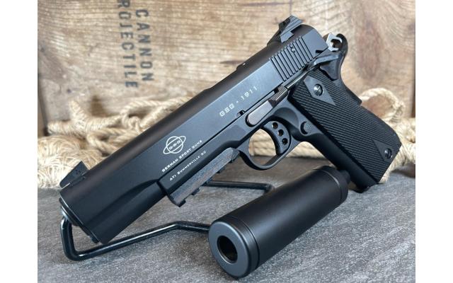 ATI GSG 1911 AD OPS 5" .22LR w/ Faux Suppressor - NEW
