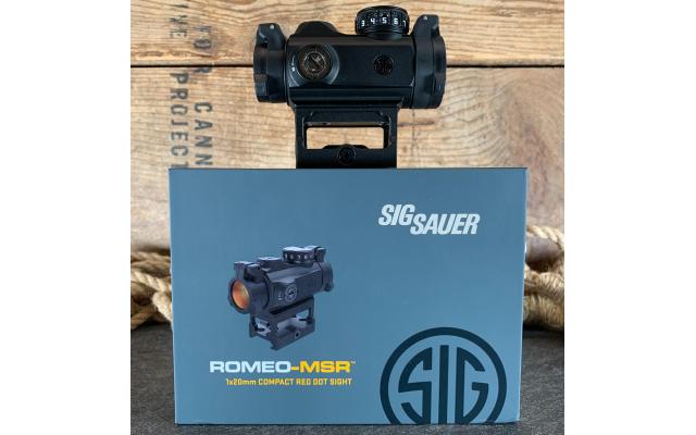 New Sig Sauer Romeo MSR Compact Red Dot Sight