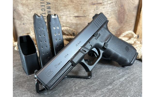 Glock 21 Gen 4 - 4.6" .45ACP - Factory Rebuilt