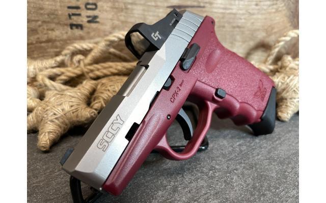 Sccy CPX-2 3.1" 9mm, Crimson - NEW