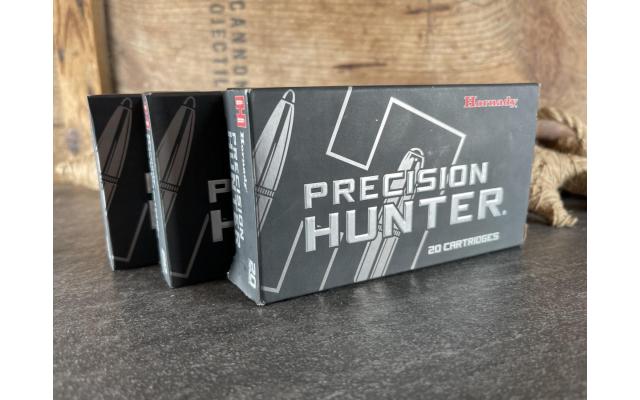 60 Rounds Hornady Precision Hunter 6.5 Creedmoor 143 Grain