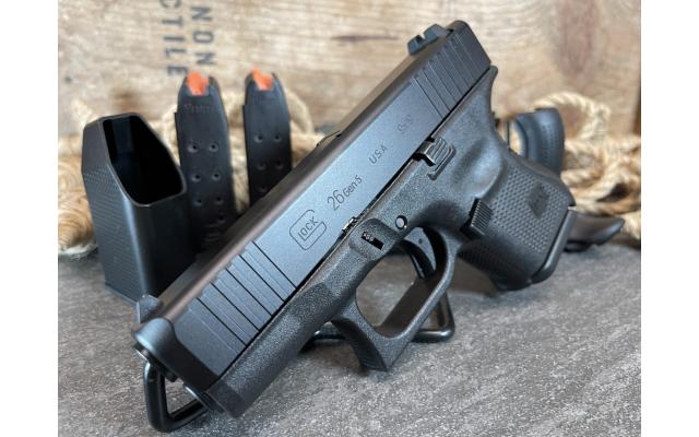 Glock 26 Gen 5 3.42" 9mm, Factory Rebuilt