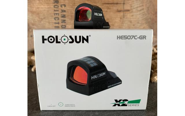 Pre-owned Holosun HE507C-GR 2MOA Optic