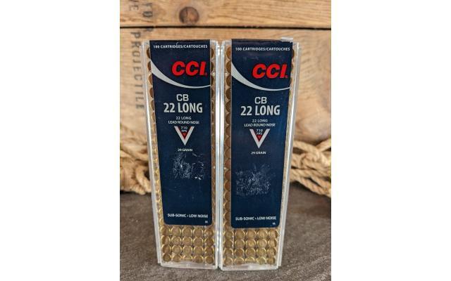 200 Rounds of CCI .22LR Sub-Sonic Ammunition