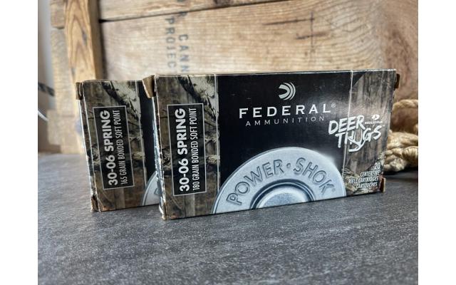 40 Rounds Federal 165 Grain 30-06SPRG