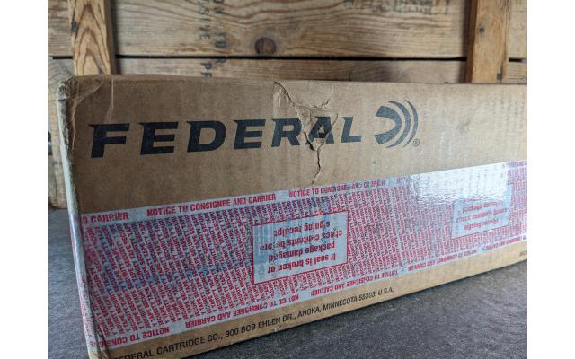 1,000 Rounds of Federal American Eagle 124Gr FMJ 9mm Ammo