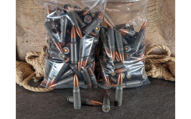 178 Rounds of Loose Steel Cased 7.62X39mm Ammo