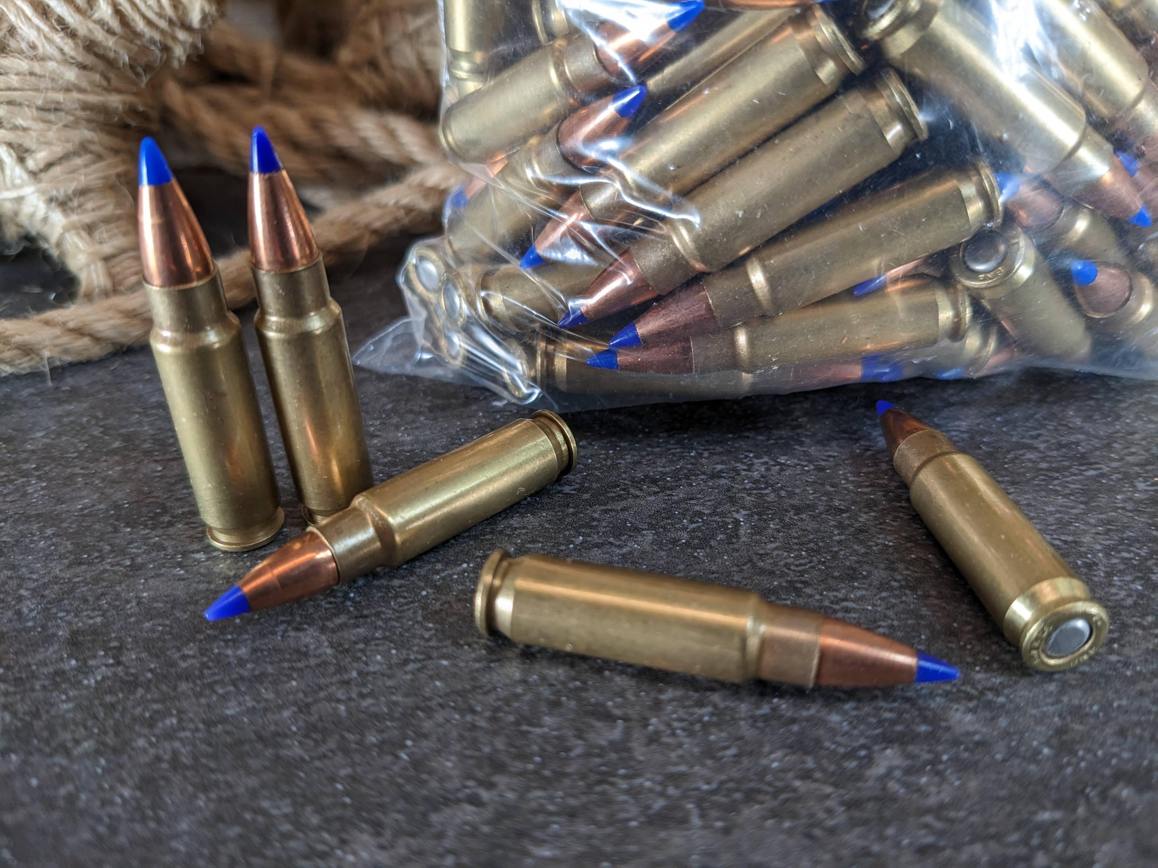 Loose Bullets 190 Rounds of Loose 5.7X28mm Brass Cased Ammo - harveysauctions.com