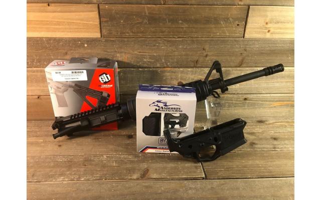 New ATI OMNI stripped lower, parts kit, upper, pistol brace