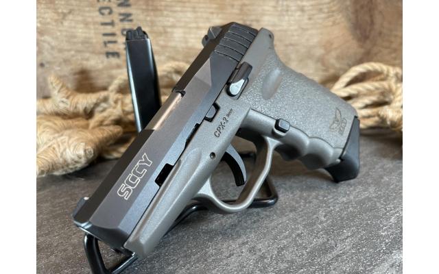 SCCY CPX-2 3.1" 9mm, Grey, in original box - Pre-Owned