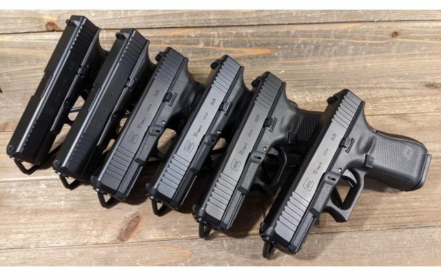 Six New Glock 19 Gen5 9mm's W/ Sequential Serial Numbers