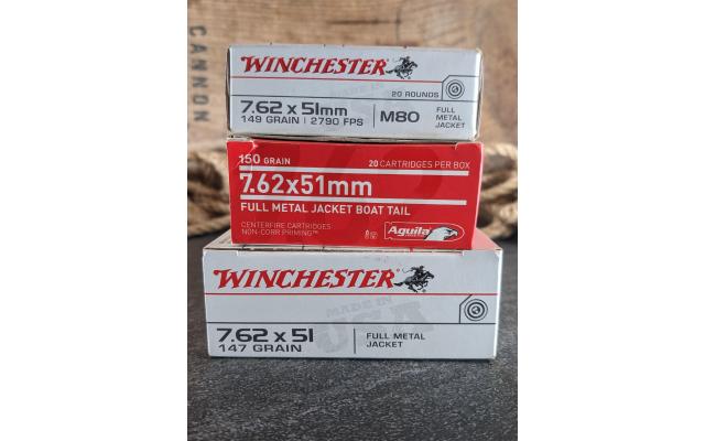 60 Rounds of 7.62X51mm Ammunition
