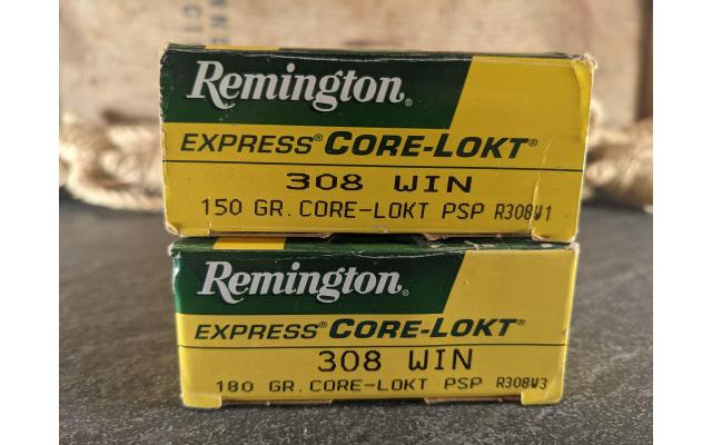 40 Rounds of Remington Express .308Winchester Ammo