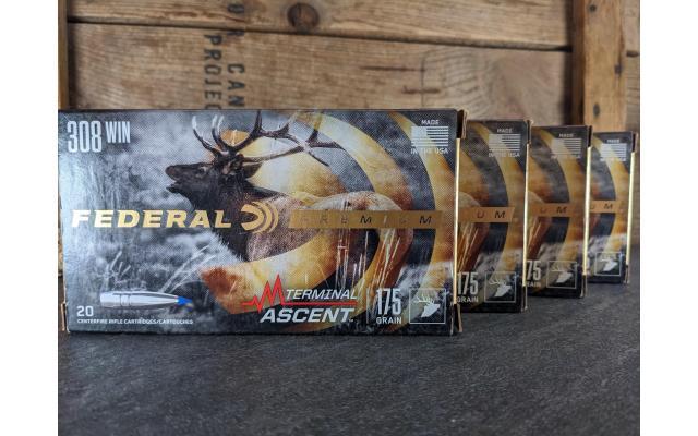 80 Rounds of Federal Premium 175Gr .308Winchester Ammo