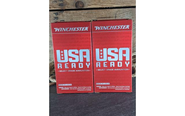 100 Rounds of Winchester USA Ready 230Gr .45ACP Ammo