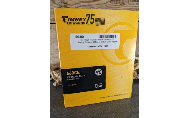 Pre-Owned Jimney Triggers 660CE AR Calvin Elite Trigger
