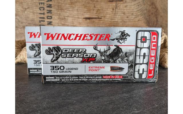 40 Rounds of Winchester Deer Season 350Legend Ammo