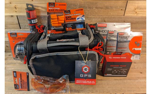 Tactical Range Pack W/ Shooting Supplies