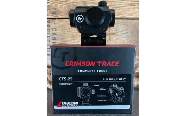 New Crimson Trace CTS25 Red Dot Optic