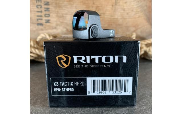 New Riton X3 Tactix MPRD Red Dot Optic