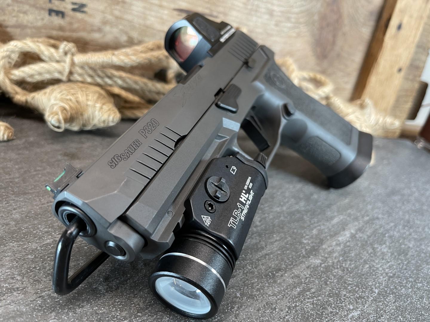 Sig Sauer P320 XFive Legion 5" 9mm, in original case w/ Holosun 507C