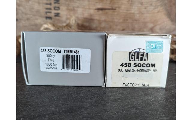 40 Rounds of 458Socom Ammo