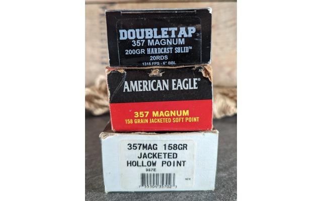 95 Rounds of .357Magnum Brass Cased Ammo