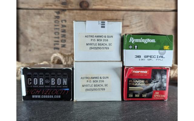 220 rounds of .38Spl Ammo