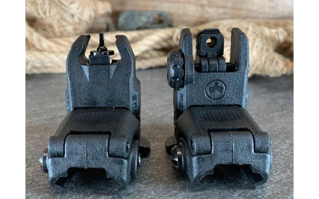 Magpul MBUS Front and Rear Flip Up Sights