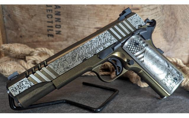 New Auto Ordnance 1911 Trump Rally Cry .45ACP